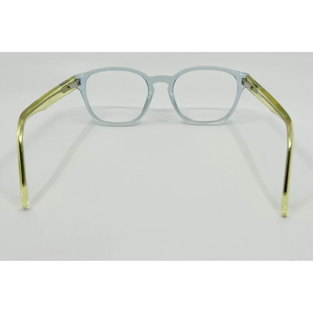 Puma Eyeglasses Kids Blue Yellow Square PE0111O 004 42-17-130
